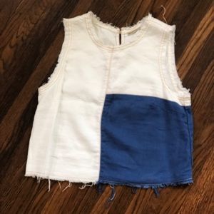 Anthropologie Color Block Tank
